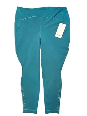 Lululemon Swift Speed HR Tight 28" Size 20 Teal